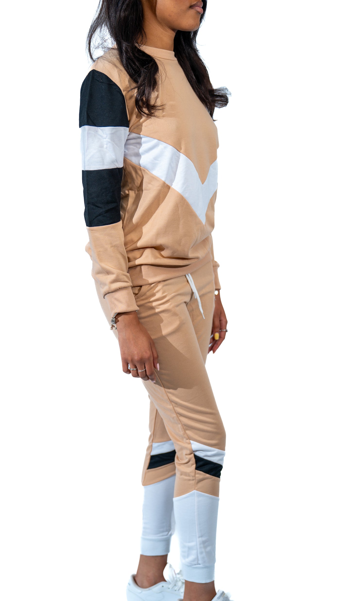 Color Block Jogger Set